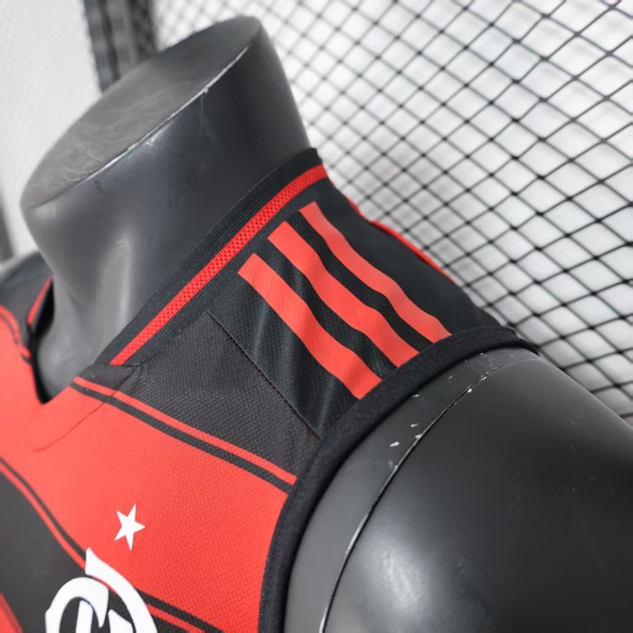 Fan Version 2025-2026 Flamengo Home Soccer Training Vest