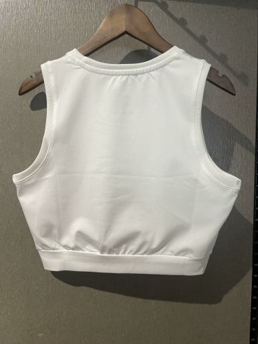 Women 2025-2026 Real Madrid Home Soccer Yoga Vest Girl Football Jersey
