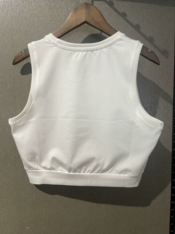 Women 2025-2026 Real Madrid Home Soccer Yoga Vest Girl Football Jersey