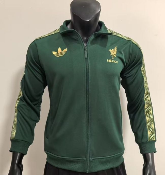 2025-2026 Mexico Green Soccer Jacket Football Jacket
