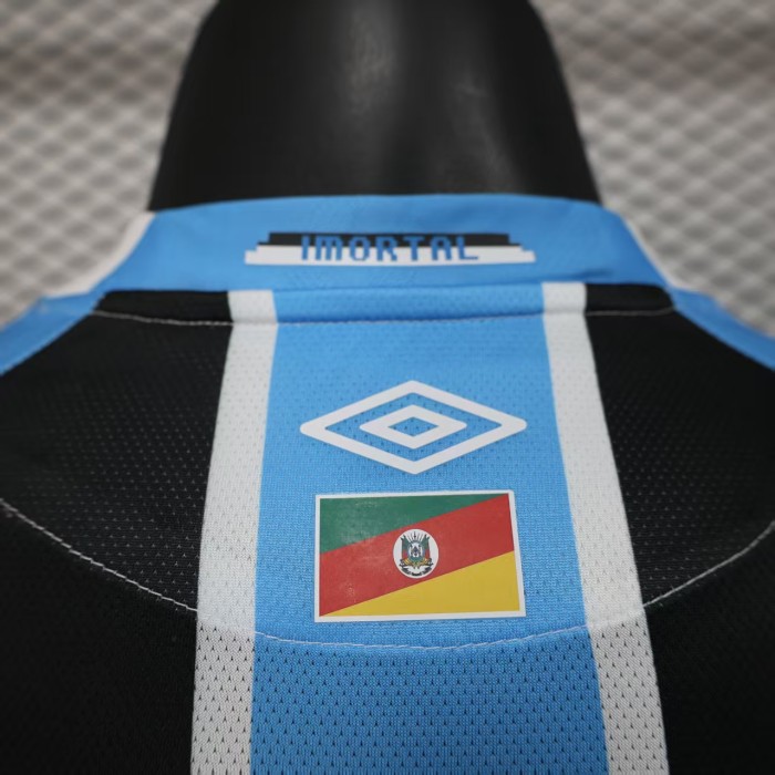Player Version 2025-2026 Gremio Home Soccer Jersey Football Shirt