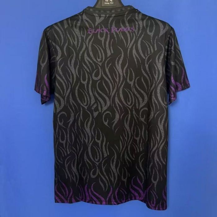 Fan Version 2025 Japan Black Comic Soccer Jersey Football Shirt