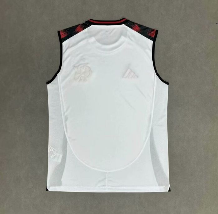 2025-2026 Flamengo Away White Soccer Vest