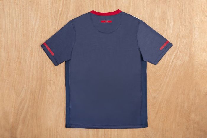 Retro Jersey 2010 USA Away Blue Soccer Jersey United States Vintage Football Shirt
