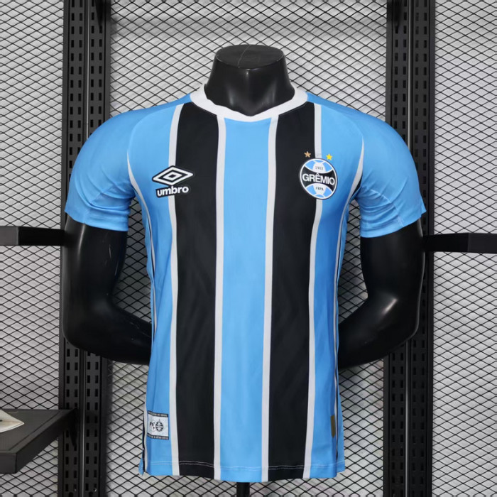 Player Version 2025-2026 Gremio Home Soccer Jersey Football Shirt