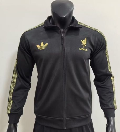 2025-2026 Mexico Black Soccer Jacket Football Jacket