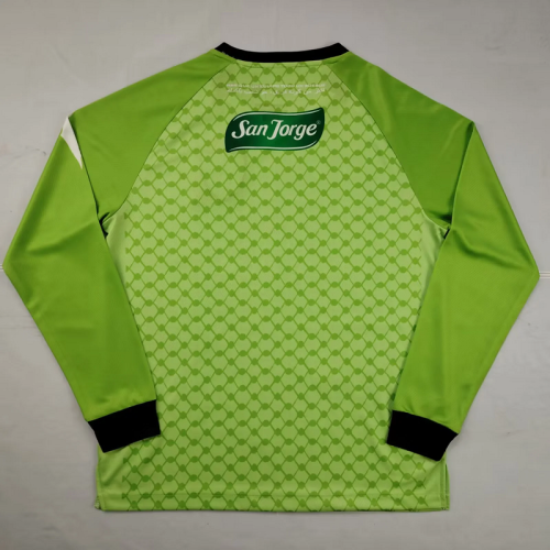Long Sleeve Fans Version 2025-2026 Club Deportivo Palestino Green Soccer Jersey