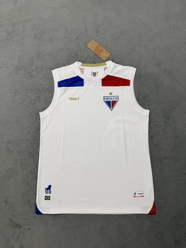 Fans Version 2025-2026 Fortaleza White Soccer Vest Football Shirt