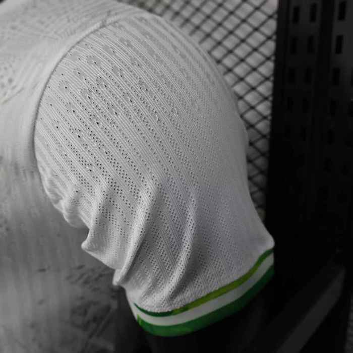 Player Version 2025 Brazil White/Green Jesus Edition Soccer Jersey Brasil Football Shirt