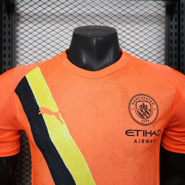 Player Version 2025-2026 Manchester City Third Away Soccer Jersey Man City Football Shirt