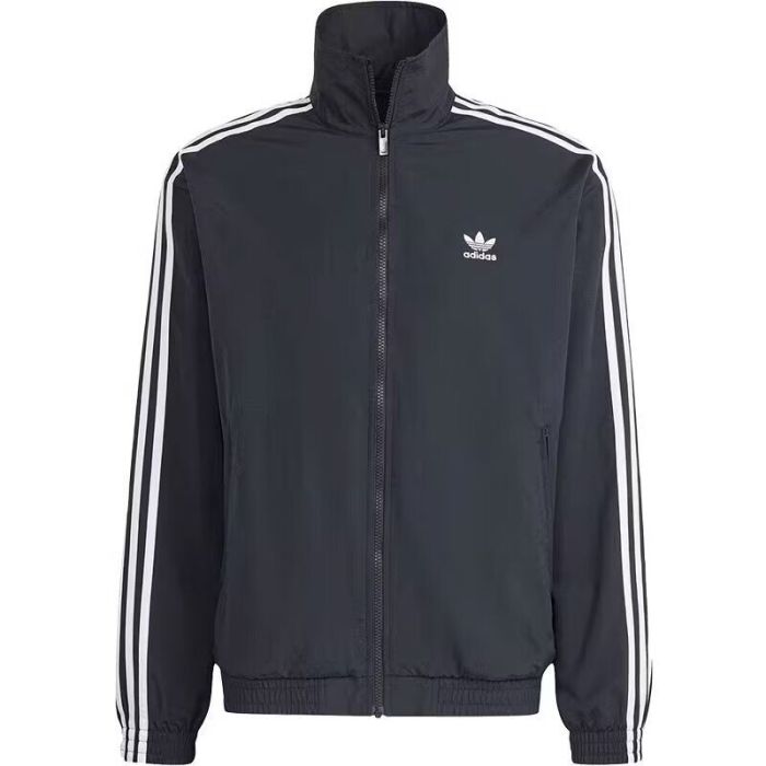 2025-2026 AD Black Soccer Windbreaker Jacket Football Jacket