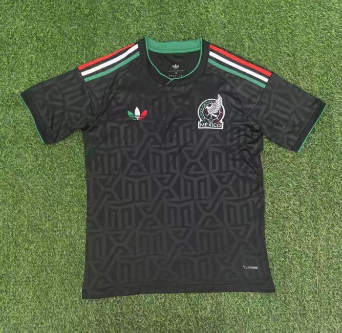 Fan Version 2026 Mexico Third Away Black Soccer Jersey Football Shirt