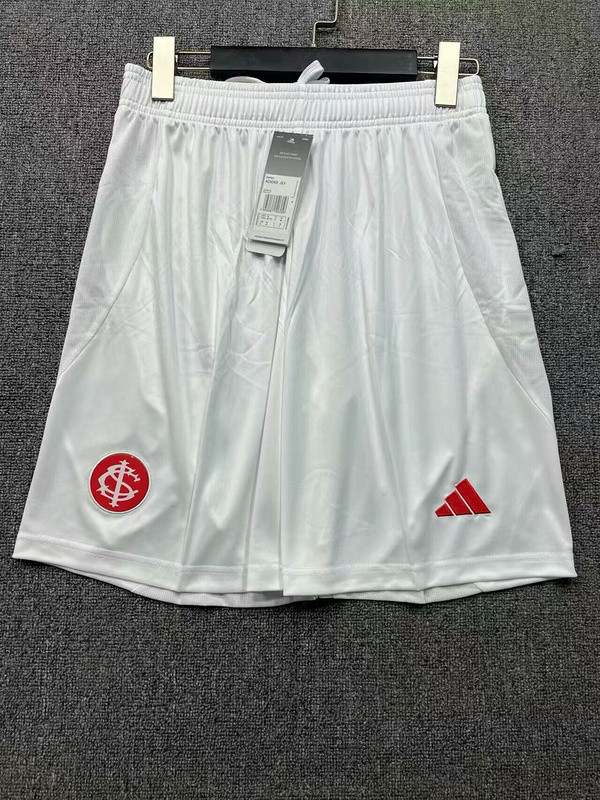 Fan Version 2025-2026 Brasil Internacional Home Soccer Shorts Football Shorts