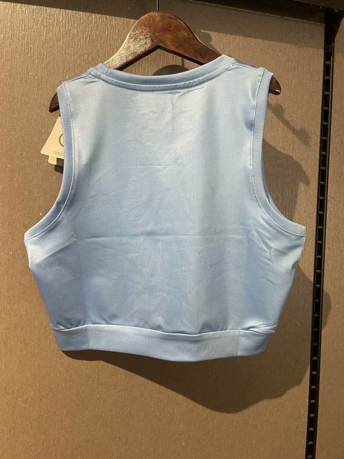 Women 2025-2026 Manchester City Home Soccer Yoga Vest Girl Football Jersey