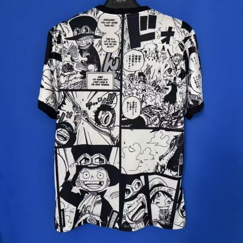 Fan Version 2025 Japan Black Comic Soccer Jersey Football Shirt