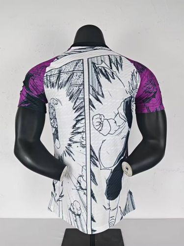 Player Version 2025 Japan White/Purple Special Edition Soccer Jersey Football Shirt