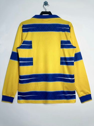 Long Sleeve Retro Jersey 1998-1999 Parma Home Soccer Jersey Vintage Football Shirt