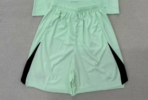 Fan Version 2025-2026 Bayern Munich Green Goalkeeper Soccer Shorts Football Shorts