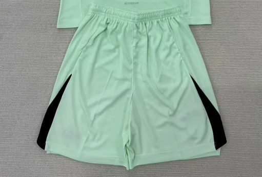 Fan Version 2025-2026 Bayern Munich Green Goalkeeper Soccer Shorts Football Shorts