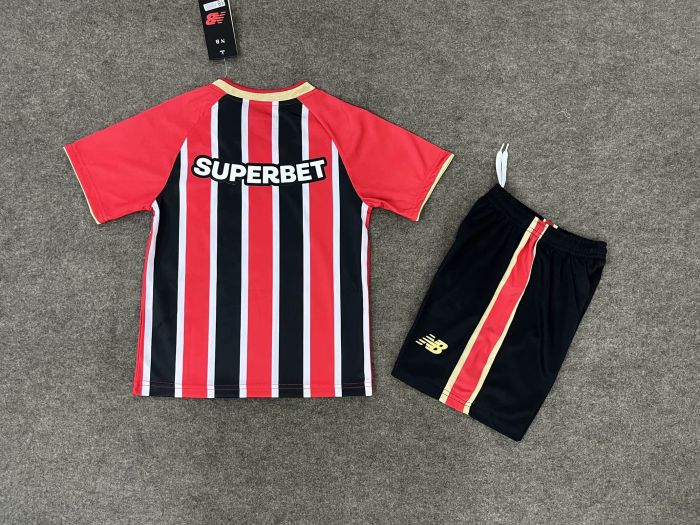 Adult Uniform 2025-2026 Sao Paulo Away Soccer Jersey Shorts Men's Football Kit