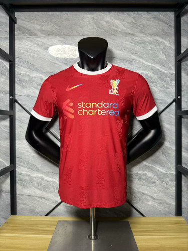 Player Version 2025-2026 Liverpool Red Special Edition Soccer Jersey Football Shirt