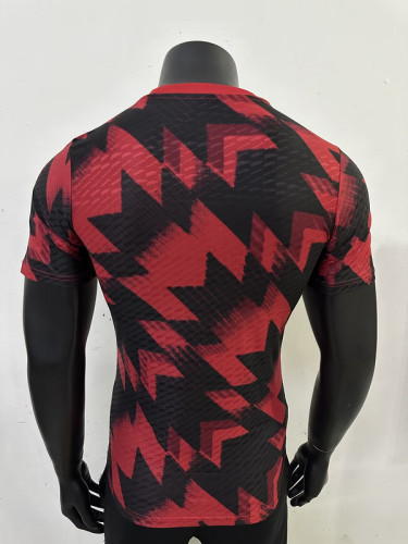 Player Version 2025-2026 Manchester United Red/Black Soccer Training Jersey Man United Football Shirt