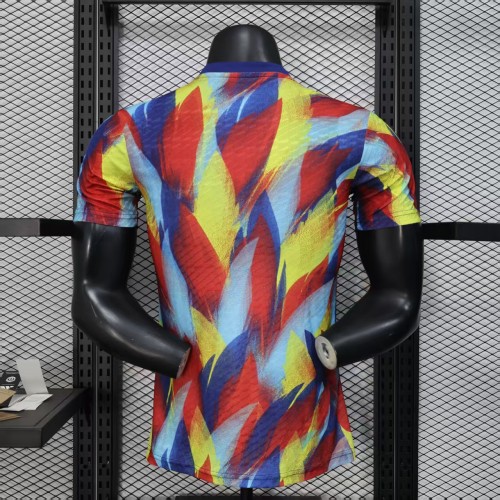 Player Version 2025-2026 Arsenal Colorful Footbal Pre-match Shirt Soccer Training Jersey