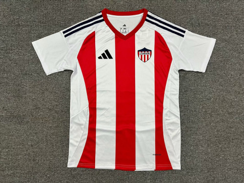 Fans Version 2025-2026 Atlético Junior Home Soccer Jersey Football Shirt