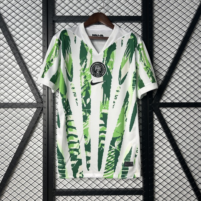 Fan Version 2025-2026 Nigeria Home Soccer Jersey Football Shirt