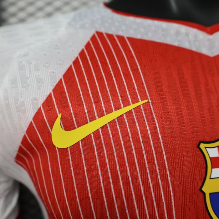 Barca Camisetas de Futbol Player Version 2025-2026 Barcelona Red Special Edition Soccer Jersey