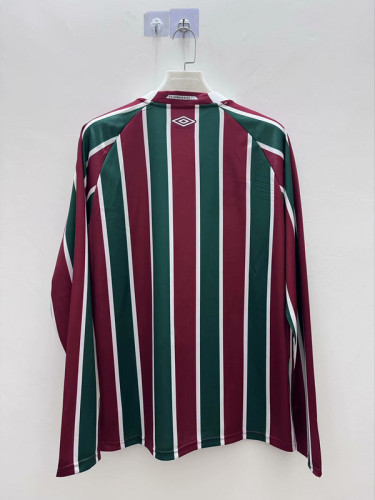 Long Sleeve Fan Version 2025-2026 Fluminense Home Soccer Jersey Football Shirt