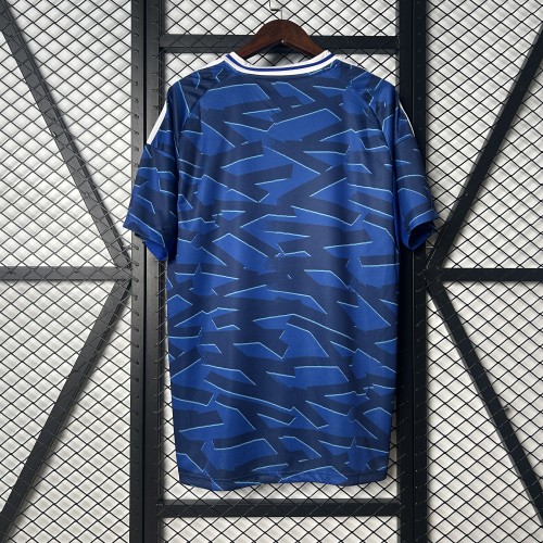 Fan Version 2025-2026 Schalke 04 Blue Special Edition Soccer Jersey Football Shirt