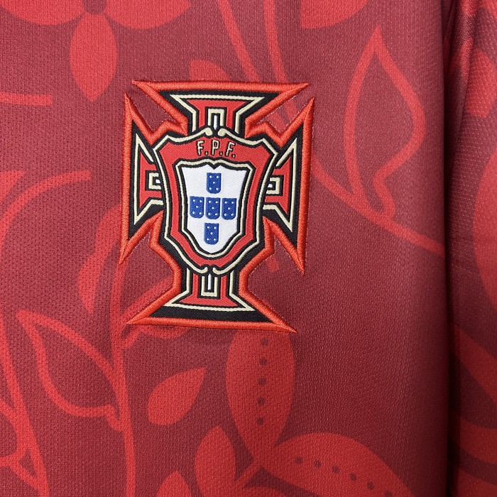 Fan Version 2025 Portugal Red Concept Version Soccer Jersey Football Shirt