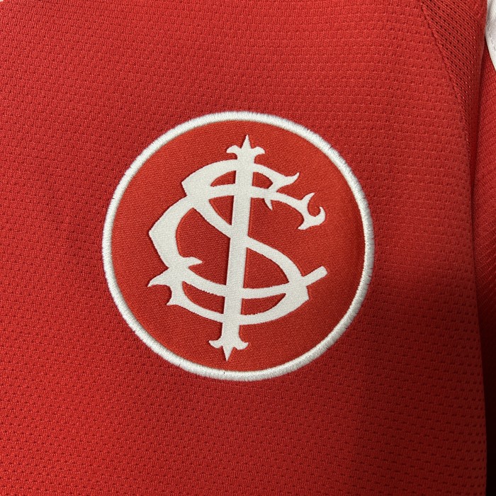 Long Sleeve 2025-2026 Sport Club Internacional Home Soccer Jersey Football Shirt
