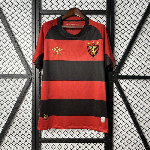 Fan Version 2025-2026 Recife Home Soccer Jersey Football Shirt