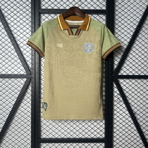 Women 2025-2026 Bahia Beige Soccer Jersey Girl Football Shirt