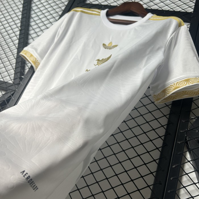 Fan Version 2025 Mexico White Special Edition Soccer Jersey Football Shirt