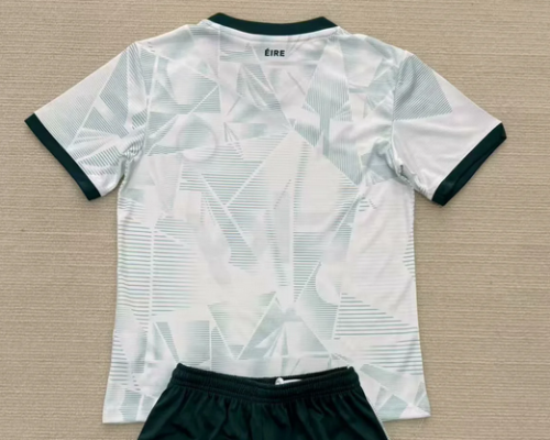 Fan Version 2025 Ireland Away White Soccer Jersey Football Shirt