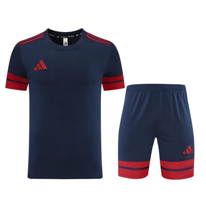 AD10 Blank DIY Soccer Training Uniforms Men's Custom Jersey and Shorts