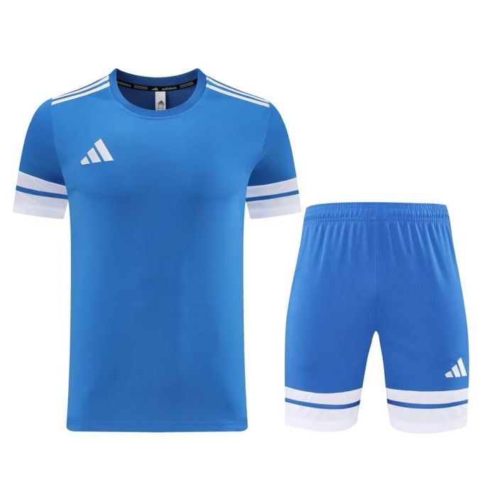 AD10 Blank DIY Soccer Training Uniforms Men's Custom Jersey and Shorts