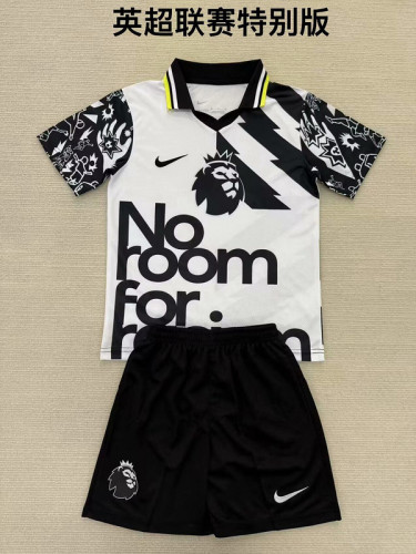 Youth Uniform Kids Kit 2025-2026 EPL League Special Edition Soccer Jersey Shorts Child Football Set