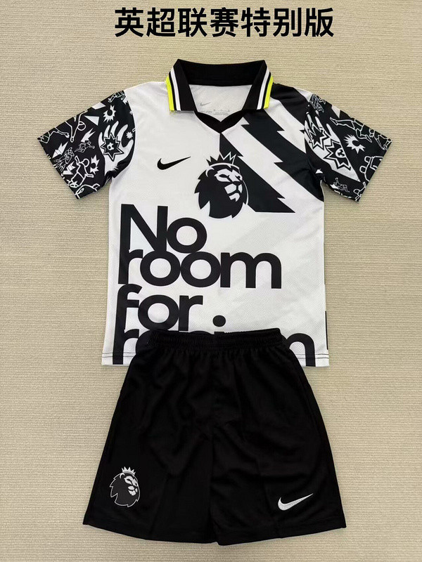 Youth Uniform Kids Kit 2025-2026 EPL League Special Edition Soccer Jersey Shorts Child Football Set