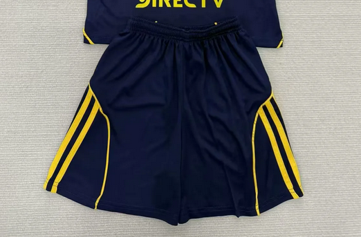 Fan Version 2025-2026 Boca Juniors Home Soccer Shorts Football Shorts