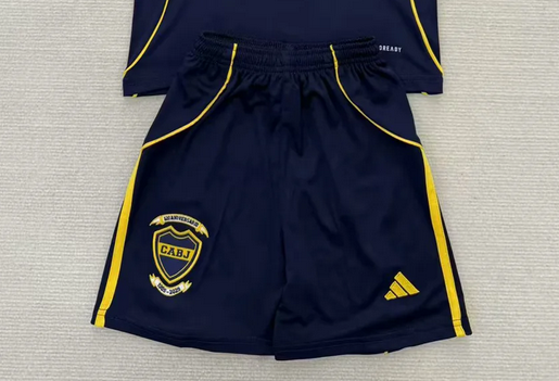 Fan Version 2025-2026 Boca Juniors Home Soccer Shorts Football Shorts