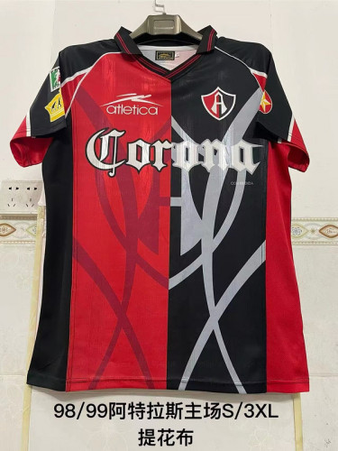 Retro Jersey 1998-1999 Club Atlas Home Soccer Jersey Vintage Football Shirt