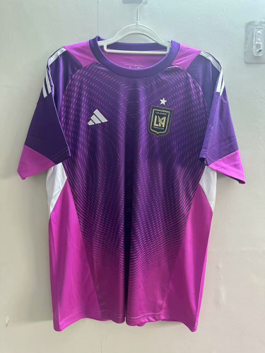 Fans Version 2025-2026 Los Angeles Purple Goalkeeper Soccer Jersey Football Shirt