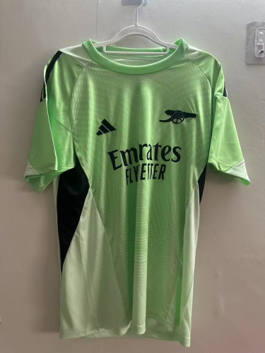 Fan Version Arsenal 2025-2026 Green Goalkeeper Soccer Jersey Football Shirt