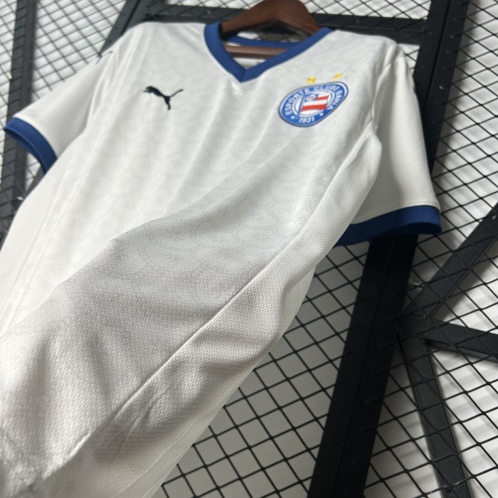 Fan Version 2025-2026 Bahia Home Soccer Jersey Football Shirt