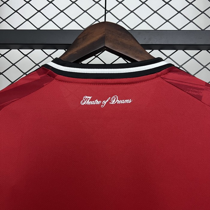 Fans Version 2025-2026 Manchester United Home Soccer Jersey Man United Football Shirt