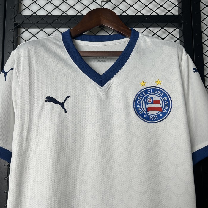 Fan Version 2025-2026 Bahia Home Soccer Jersey Football Shirt